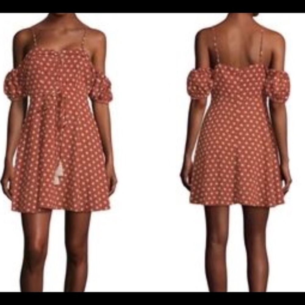 HAUTE ROGUE BOHO DRESS SIZE MEDIUM - Picture 3 of 8